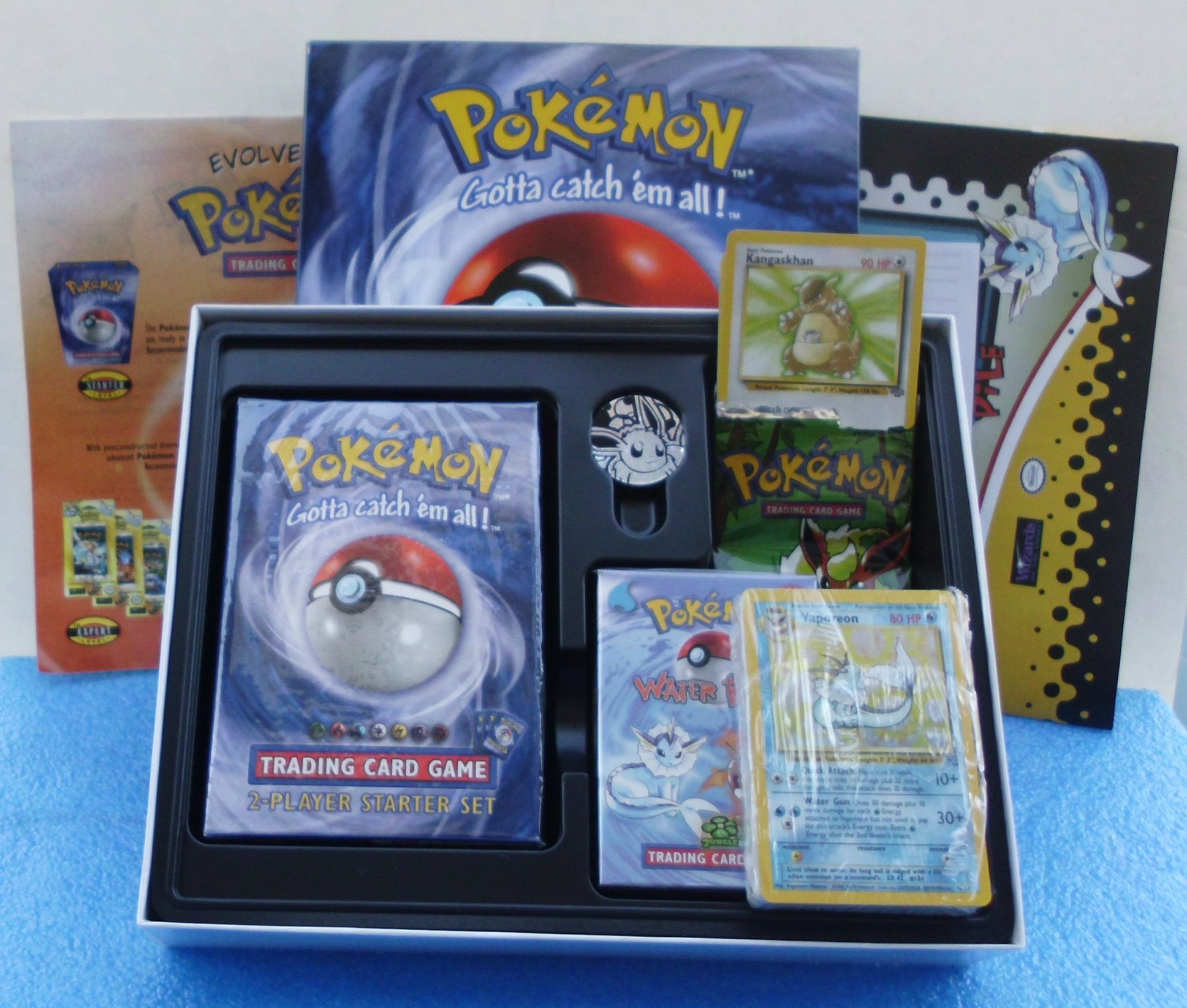Pokemon Diamond & and Pearl 2 Player Trainer Starter Kit OPENED NO BOOSTER PACK
