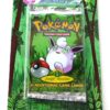 Pokemon (Wigglytuff Image) Empty-Jungle Booster Card & Pack 1999) (3) Pokemon (Wigglytuff Image) Empty-Jungle Booster Card & Pack 1999) (3)