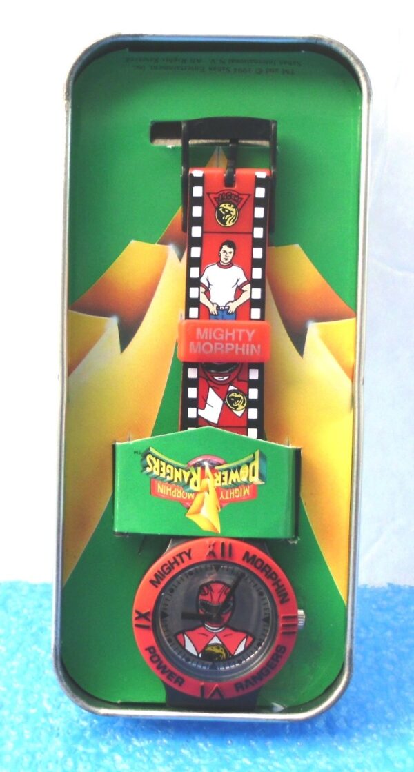 Red Ranger (Ltd Ed Collectible Watch #64011) 1994-Mighty Morphin Power Rangers (9)