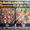 Topps Finest NBA All Stars Uncut Framed 26x9 Commemorative Sheet-ee