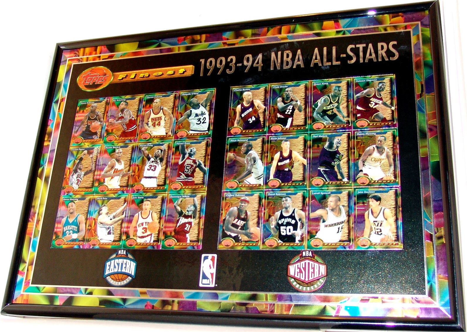 1993-94 Topps Finest Exclusive NBA 