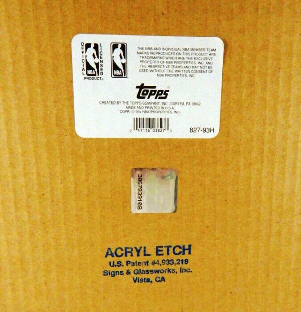 Topps Finest NBA All Stars Uncut Framed Commemorative Sheet-xx