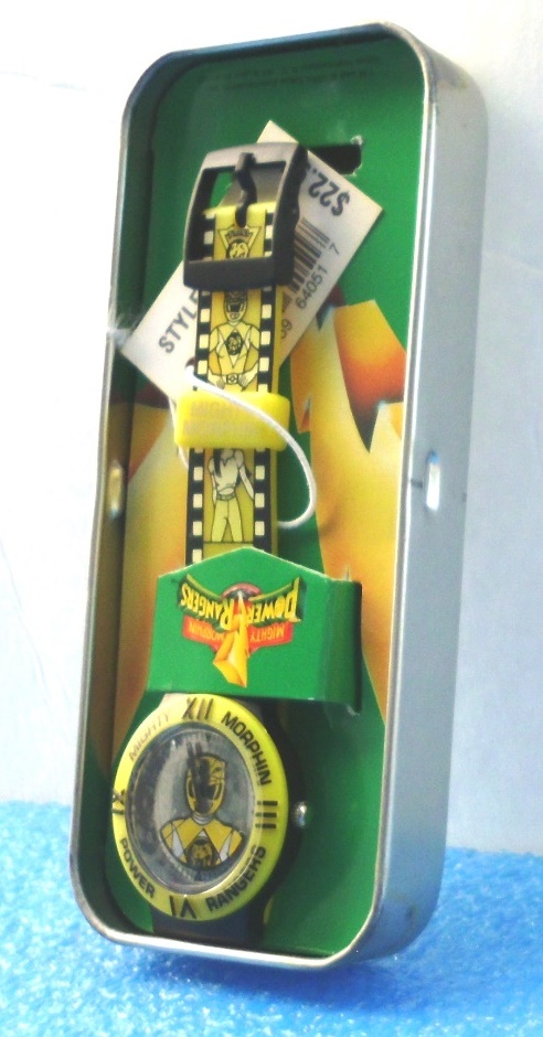 Yellow Ranger (Ltd Ed Collectible Watch #64051) 1994-Mighty Morphin Power Rangers (9)