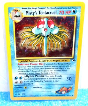 10-132 Misty's Tentacruel (Pokemon GYM Heroes Unlimited 1999-2000 Holo) (0)