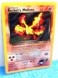 12-132 Rocket's Moltres (Pokemon GYM Heroes Unlimited 1999-2000 Holo) (1)