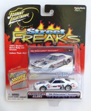 Johnny Lightning (American Glory Street Freaks Vintage Series Collection) 1/64 Scale Die-Cast Vehicle (Johnny Lightning Collection Series) “Rare-Vintage” (2003-2004)