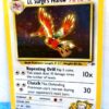 7-132 Lt. Surge's Fearow (Pokemon GYM Heroes Unlimited 1999-2000 Holo) (2)