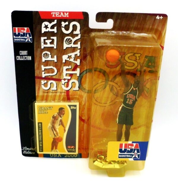 Grant Hill (USA NBA Super Stars Series) Limited Edition 2000 Blue (1)