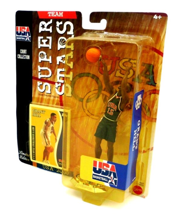 Grant Hill (USA NBA Super Stars Series) Limited Edition 2000 Blue (4)