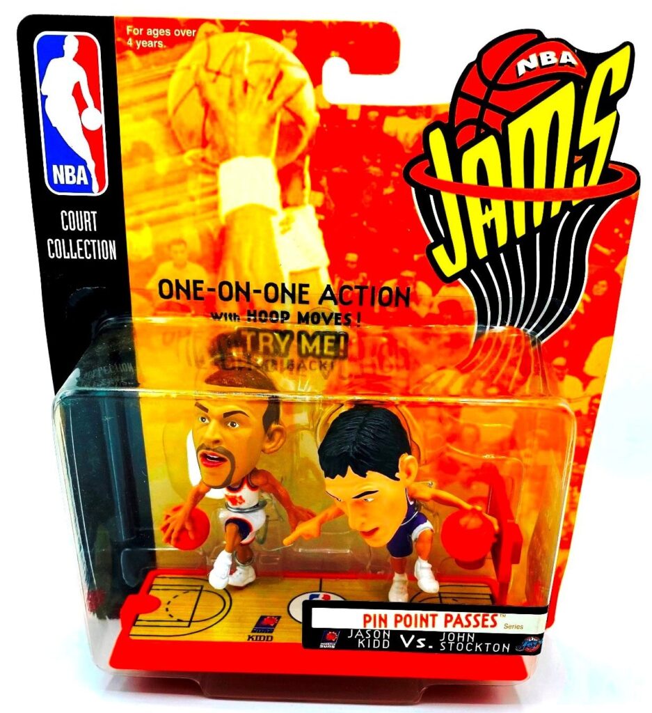 Jason Kidd vs John Stockton (NBA Jams 2-Pack) One On One (4a)