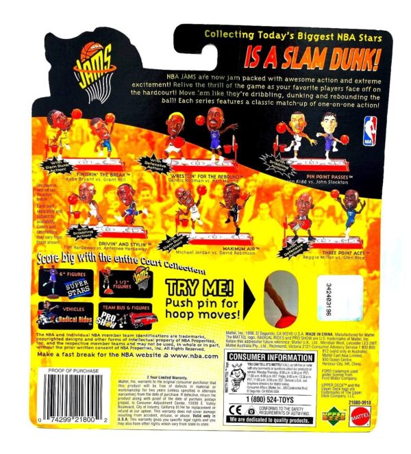 Jason Kidd vs John Stockton (NBA Jams 2-Pack) One On One (8)