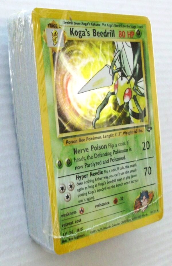 Koga (Koga's Beedrill Factory Sealed Poly-Wrap GYM Challenge) (1) Koga (Koga's Beedrill Factory Sealed Poly-Wrap GYM Challenge) (1)