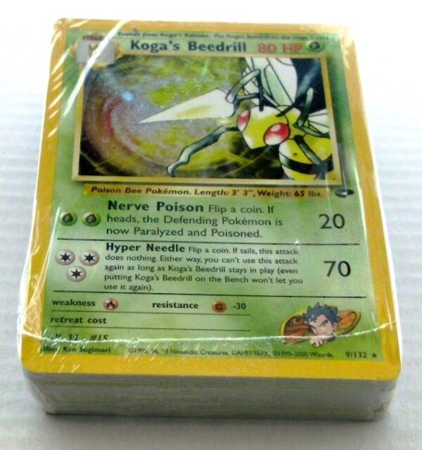 Koga (Koga's Beedrill Factory Sealed Poly-Wrap GYM Challenge) (4) Koga (Koga's Beedrill Factory Sealed Poly-Wrap GYM Challenge) (4)