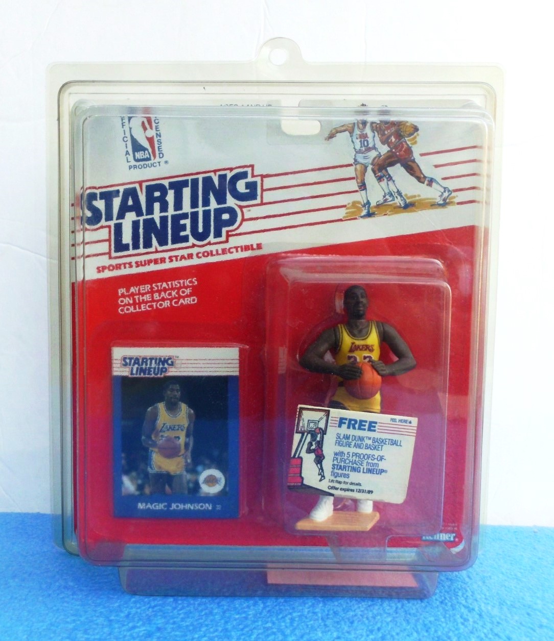 1998 Starting Lineup Magic Johnson Los Angeles Lakers Kenner for sale online 