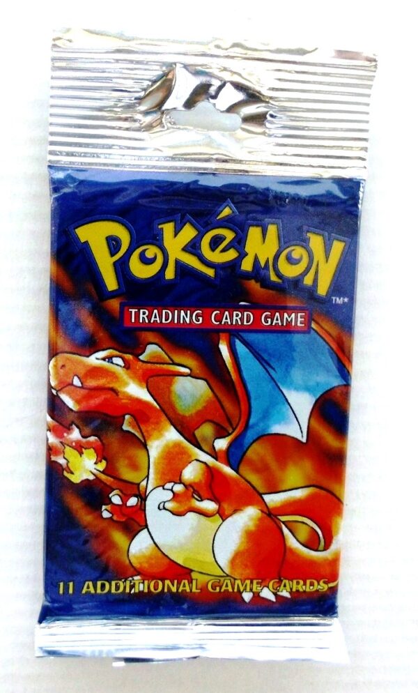 Pokemon (Charizard) 1999 Booster (Peg Long Pack) Unlimited Base (1)