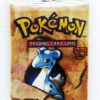 Pokemon (Lapras) 1999 Booster (Peg Long Pack) Fossil Unlimited Base (1)