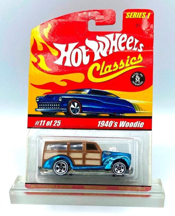 1940's Woodie (11 of 25 Metallic Blue) Series-1 (10) 1940's Woodie (11 of 25 Metallic Blue) Series-1 (10)