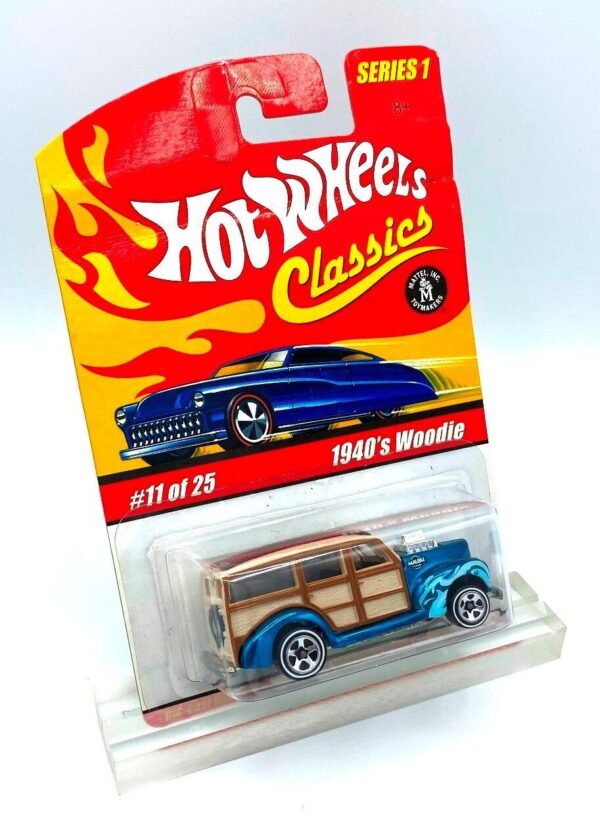 1940's Woodie (11 of 25 Metallic Blue) Series-1 (4) 1940's Woodie (11 of 25 Metallic Blue) Series-1 (4)