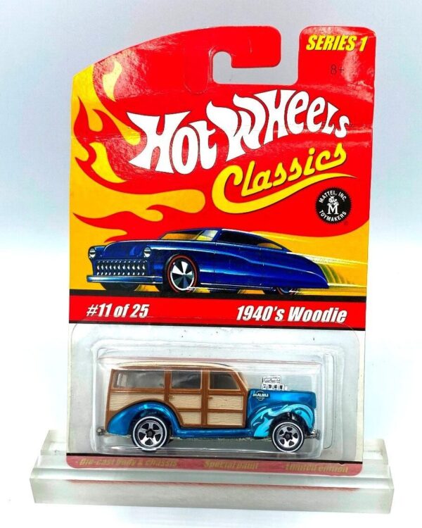 1940's Woodie (11 of 25 Metallic Blue) Series-1 (9) 1940's Woodie (11 of 25 Metallic Blue) Series-1 (9)