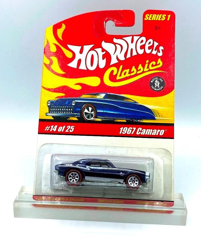 1967 Camaro SS (14 of 25 Black-Open Hood) Series-1 (2)