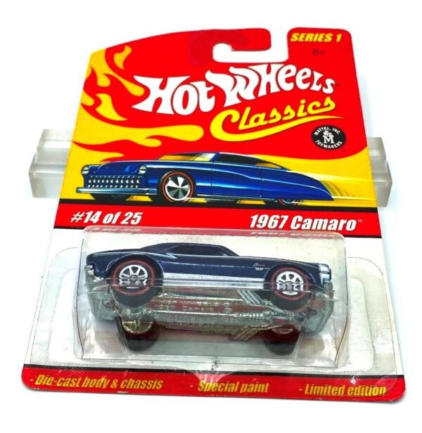 1967 Camaro SS (14 of 25 Black-Open Hood) Series-1 (9)