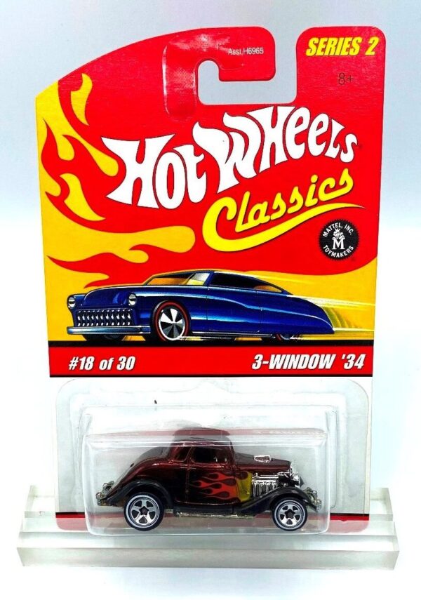 3-Window '34 (18 of 30 Metallic Dark Purple) Series-2 (3)