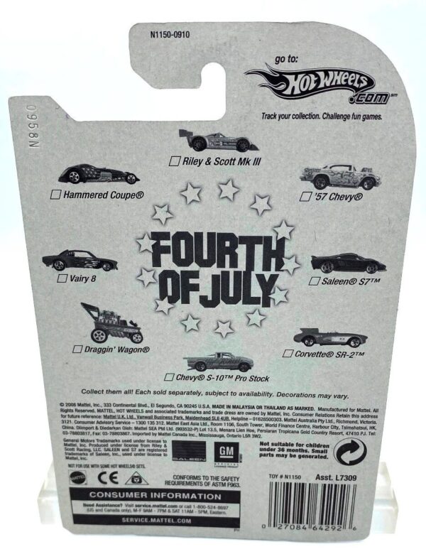 '57 Chevy (Spirit Of '76-White) Fourth Of July Series (10)