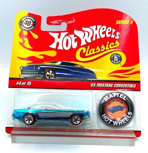 '65 Mustang Convertible (4 of 15 40th Ann-Blue ) Series-4 (2) '65 Mustang Convertible (4 of 15 40th Ann-Blue ) Series-4 (2)