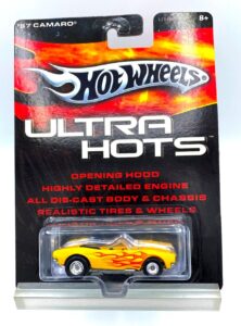 '67 Camaro (Mag Rims-Yellow with Flames) Ultra Hots Series (1)