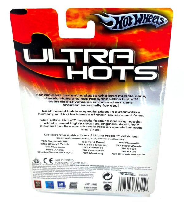 '67 Camaro (Mag Rims-Yellow with Flames) Ultra Hots Series (10)