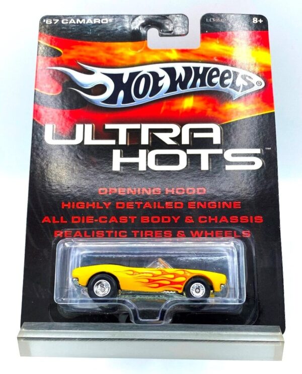 '67 Camaro (Mag Rims-Yellow with Flames) Ultra Hots Series (2)
