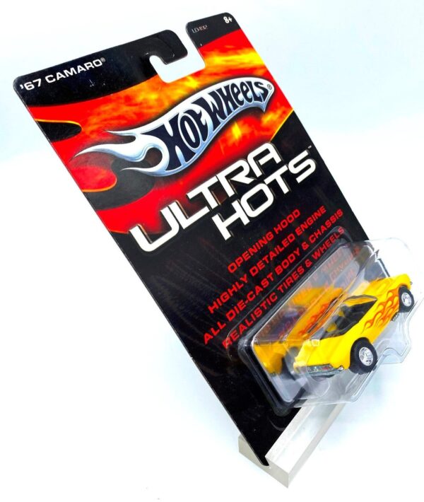 '67 Camaro (Mag Rims-Yellow with Flames) Ultra Hots Series (7)