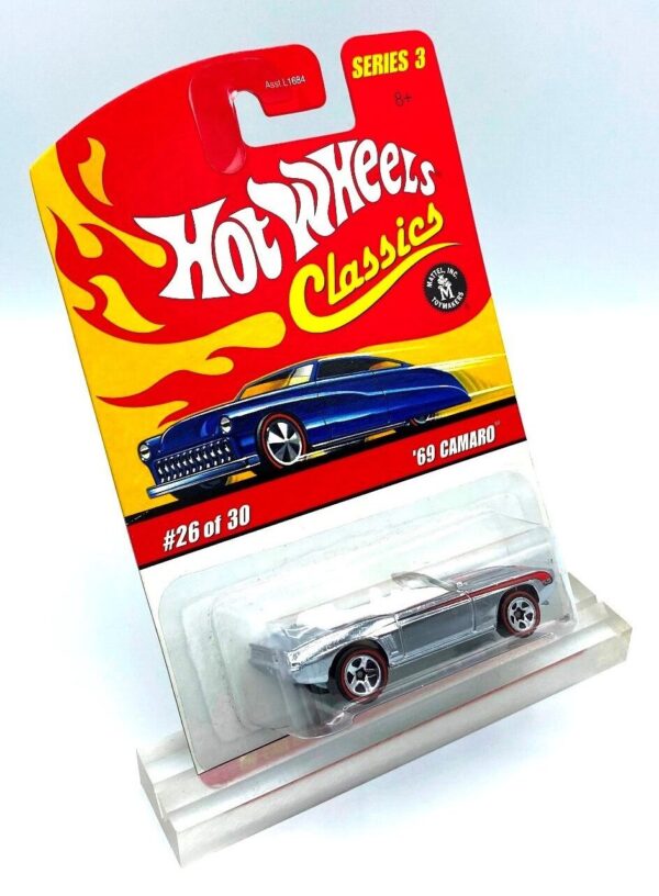 '69 Camaro (26 of 30 Metallic Silver Red & Stripes) Series-3 (3) '69 Camaro (26 of 30 Metallic Silver Red & Stripes) Series-3 (3)