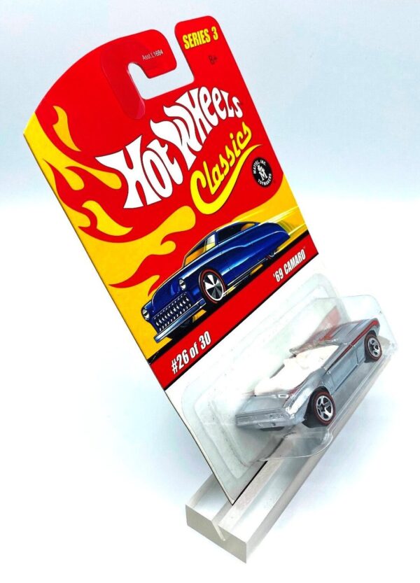 '69 Camaro (26 of 30 Metallic Silver Red & Stripes) Series-3 (4) '69 Camaro (26 of 30 Metallic Silver Red & Stripes) Series-3 (4)