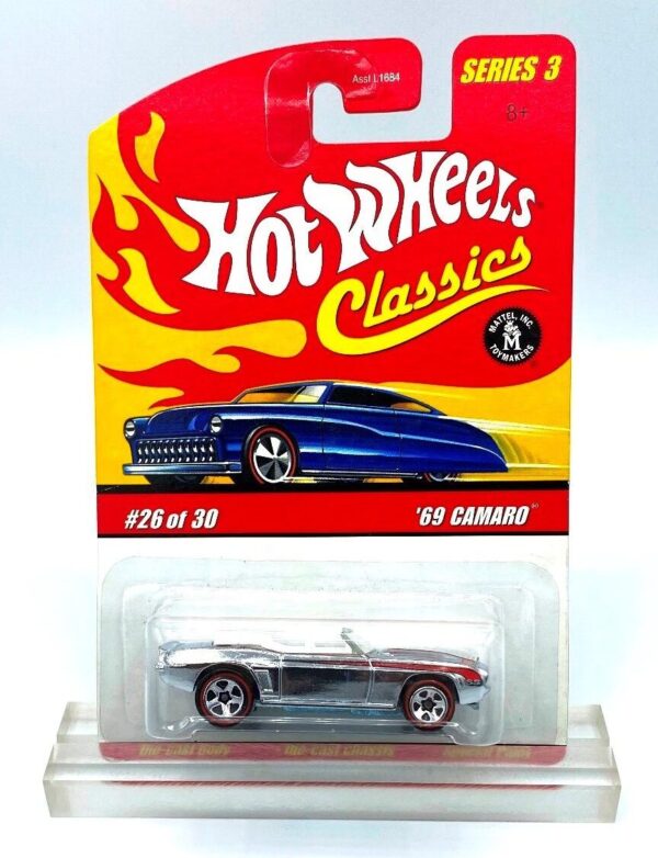 '69 Camaro (26 of 30 Metallic Silver Red & Stripes) Series-3 (9) '69 Camaro (26 of 30 Metallic Silver Red & Stripes) Series-3 (9)