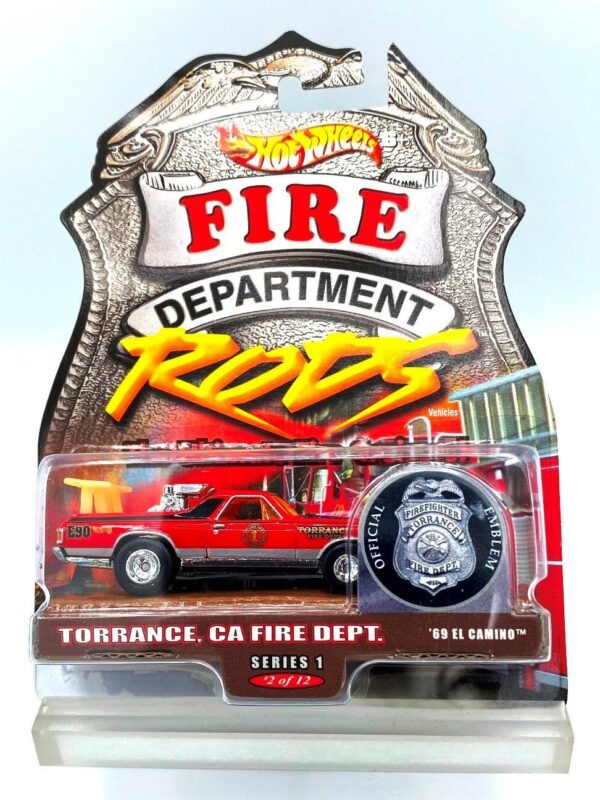 '69 El Camino (2 0f 12 Torrance, Ca Fire Dept.) Fire Rods (2)