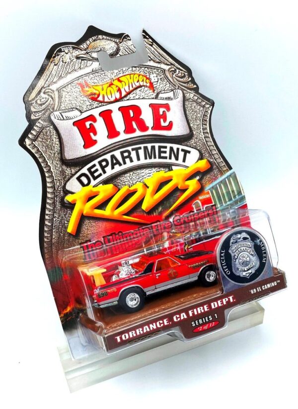 '69 El Camino (2 0f 12 Torrance, Ca Fire Dept.) Fire Rods (8)