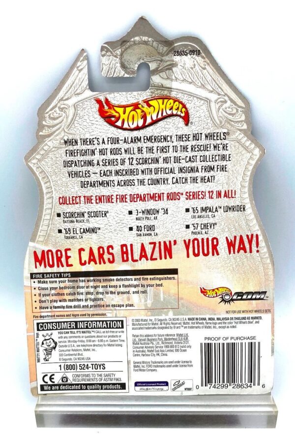 '69 El Camino (2 0f 12 Torrance, Ca Fire Dept.) Fire Rods (9)