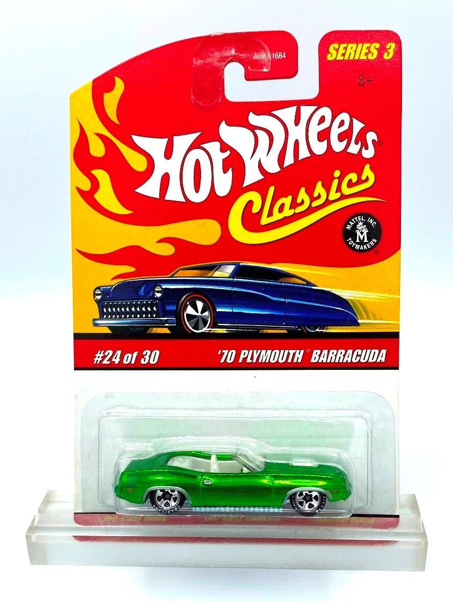 '70 Plymouth Barracuda (24 of 30 Metallic Green) Series-3 (1)