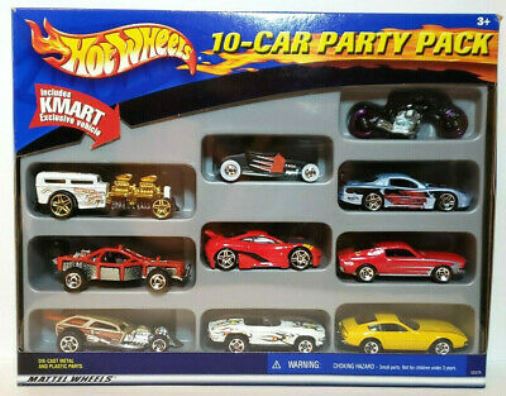 HW (10 Car Party Pack) 'K-MART EXCLUSIVE-1 (2) HW (10 Car Party Pack) 'K-MART EXCLUSIVE-1 (2)