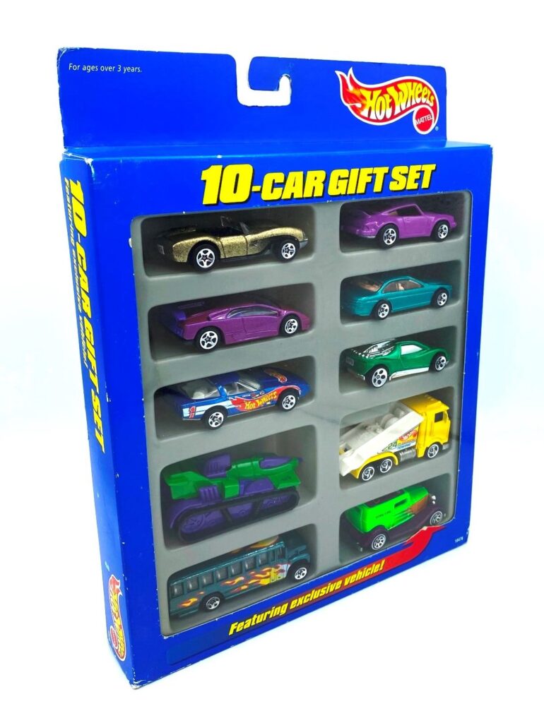 Hotwheels "10 Car Gift Set Featuring Exclusive Vehicle! No. 2 of 2 Sets ...