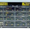 Hotwheels "FAO Schwarz Exclusive 16 Car Gold Series Collection III Sleek Black & Emblazoned w/A Gold-Tone Box Set" (Hotwheels 1:64 Scale Collection) “Rare-Vintage” (1996)