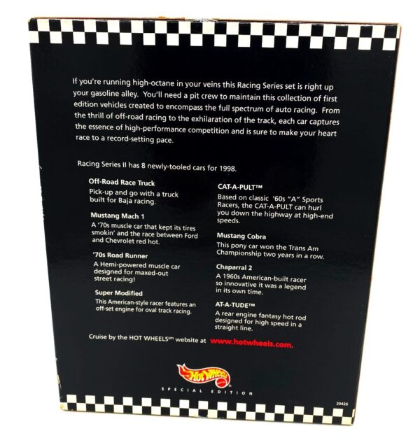Hotwheels (Racing Series II) 8 Car Special Edition (6) Hotwheels (Racing Series II) 8 Car Special Edition (6)