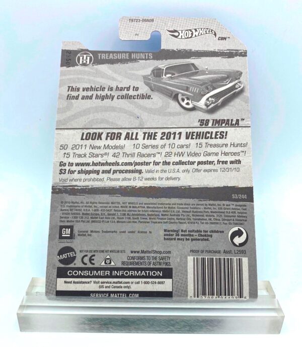 Hotwheels (Treasure Hunt 58 Impala) (6)