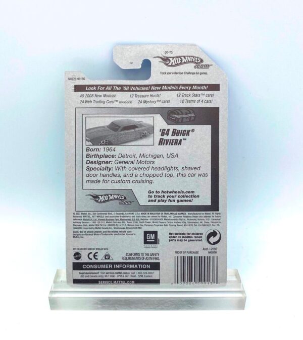 Hotwheels (Treasure Hunt '64 Buick Riviera) (6) Hotwheels (Treasure Hunt '64 Buick Riviera) (6)