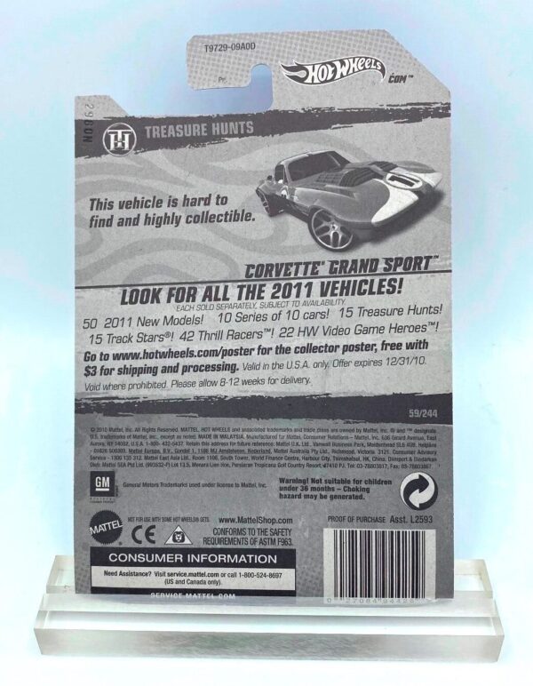 Hotwheels (Treasure Hunt Corvette Grand Sport) (8)