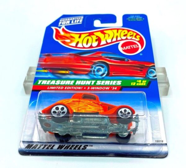 Hotwheels (Treasure Hunt Limited Edition 3-Window '34) (9)