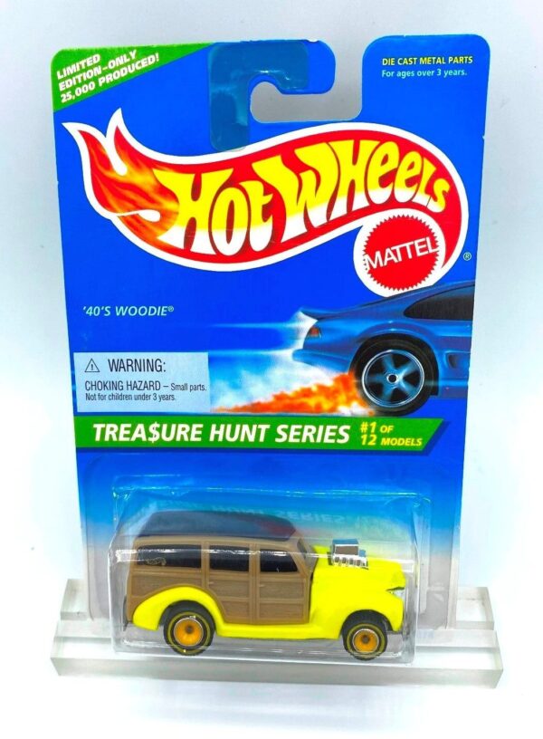 Hotwheels (Treasure Hunt Limited Edition 40's Woodie Super) (1) Hotwheels (Treasure Hunt Limited Edition 40's Woodie Super) (1)
