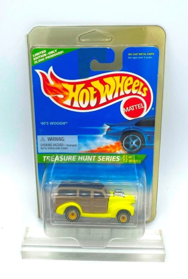 Hotwheels (Treasure Hunt Limited Edition 40's Woodie Super) (10) Hotwheels (Treasure Hunt Limited Edition 40's Woodie Super) (10)