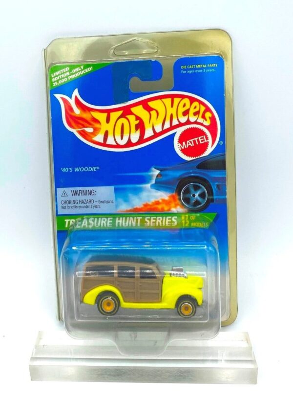 Hotwheels (Treasure Hunt Limited Edition 40's Woodie Super) (11) Hotwheels (Treasure Hunt Limited Edition 40's Woodie Super) (11)